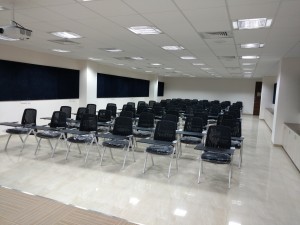 Sintex Gurukul Trining Hall Seating arrangements-front view  